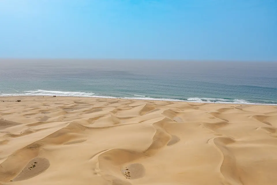 Дюны Maspalomas на острове Гран-Канария